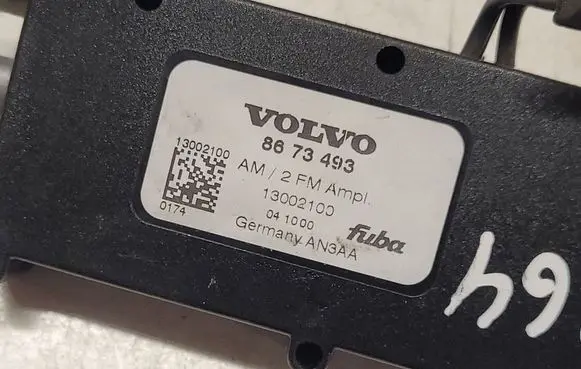 Volvo V50 Aerial antenna amplifier 8673493 13002100