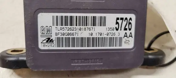 Opel Insignia A ESP acceleration yaw rate sensor BF30G06671 10170107263 13505726