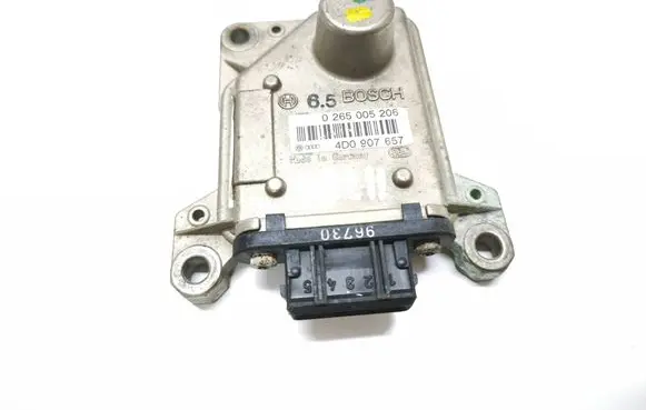 Audi A8 S8 D2 4D ESP acceleration yaw rate sensor 4D0907657 0265005206