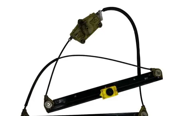 Audi A6 S6 C6 4F Sliding door window regulator with motor 4F0837461D