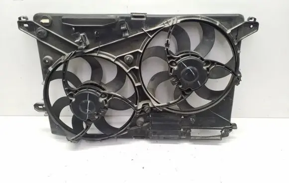 Ford Fusion II Radiator cooling fan shroud DG938C607DD 10890520