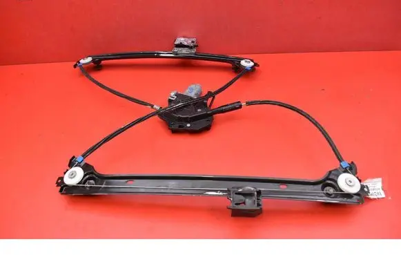 Front door window regulator with motor