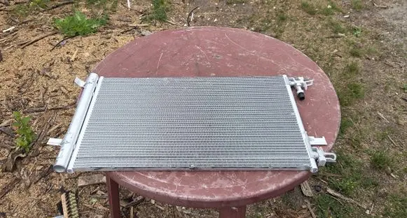 Opel Astra J A/C cooling radiator (condenser) 39140128