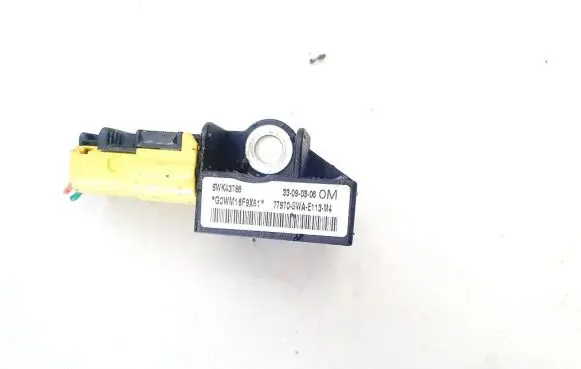 Airbag deployment crash/impact sensor