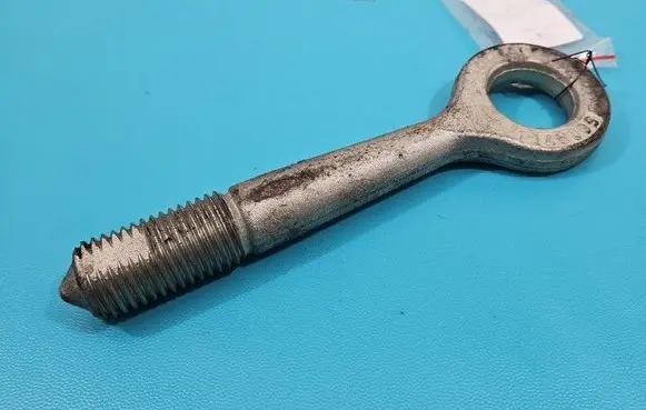 Towing hook eye