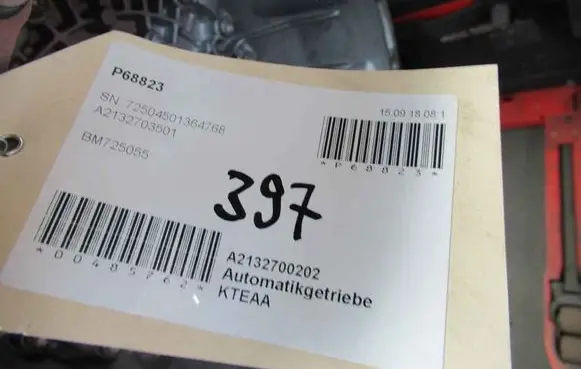 Mercedes-Benz X-class W470 Automatic gearbox 72504501364768-KG