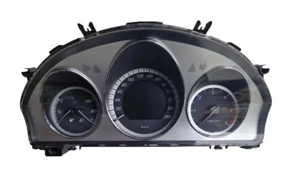Mercedes-Benz C W204 Speedometer (instrument cluster) A2044402611 A2049003802