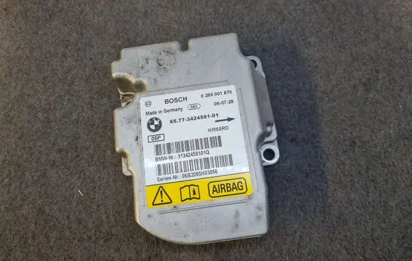 BMW X3 E83 Airbag control unit/module 0285001870 3424581 313424581