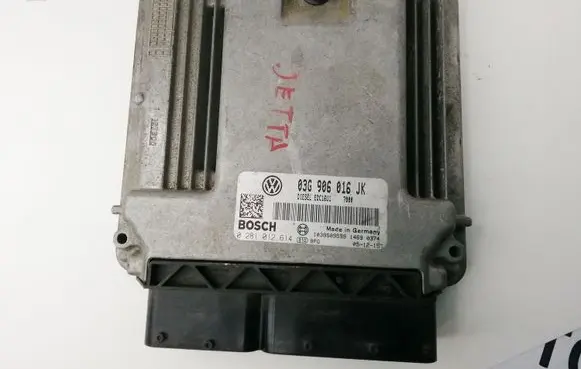 Volkswagen Jetta VI Engine control unit/module 03G906016JK EDC16U1 0281012614