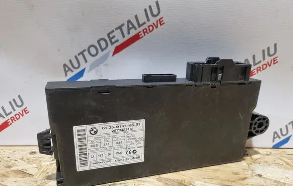 BMW 5 E60 E61 CAS control unit/module 9147195 61359147195 5WK49513MBR