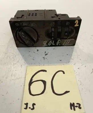 Volkswagen Golf III Light switch 1H6941531B