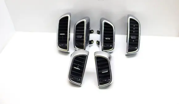 Porsche Cayenne (92A) Dashboard air vent grill cover trim 7P5819703A 7P5819704A