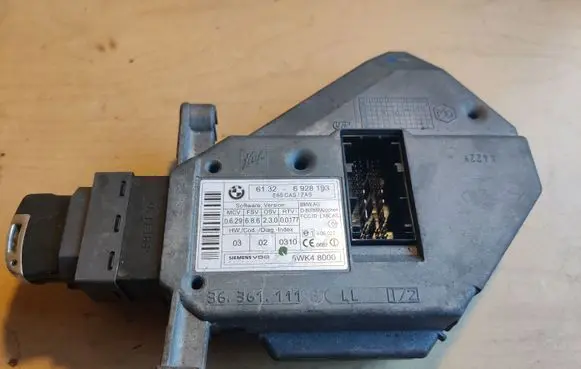 BMW 7 E65 E66 Ignition key card reader 61326928193