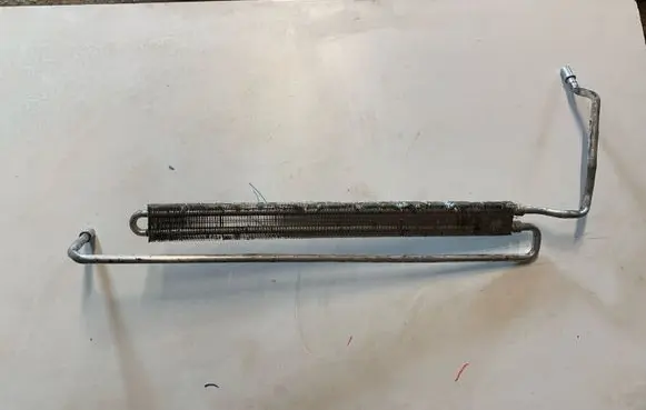 BMW 6 E63 E64 Power steering radiator 7559960 17217559960
