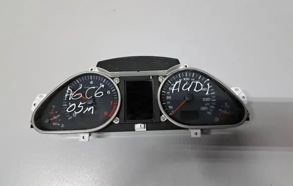 Audi A6 S6 C6 4F Speedometer (instrument cluster) 4F0920900M 4F0910900A 503000730