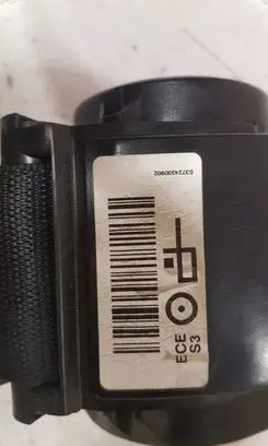 BMW 1 F20 F21 Rear seatbelt S3724330902