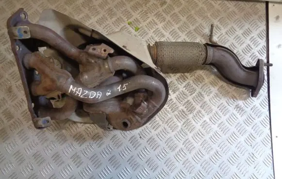 Mazda 2 Catalyst/FAP/DPF particulate filter 