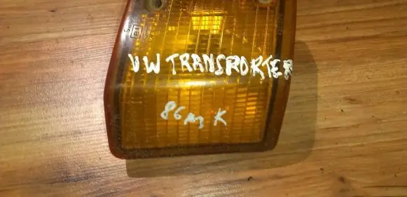 Front indicator light