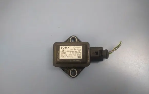 Audi A6 S6 C5 4B ESP acceleration yaw rate sensor 8E0907637A 0265005245