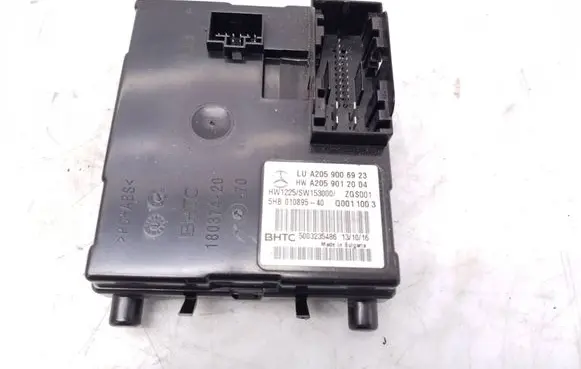 Mercedes-Benz C W205 Air conditioner control unit module A2059006923 5HB01089540 A2059012004