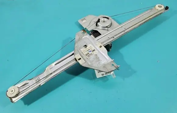 Front door window regulator with motor
