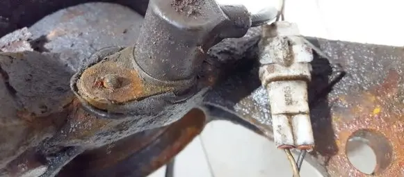 Toyota Avensis T250 ABS brake wheel speed sensor 0265006676 89543-02040