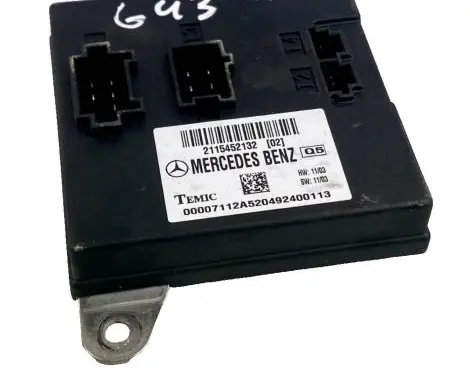 Mercedes-Benz E W212 Comfort/convenience module 2115452132