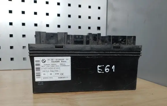 BMW 5 E60 E61 Comfort/convenience module 9136039 6135913603901