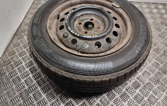 Toyota Corolla Verso E121 R15 spare wheel 