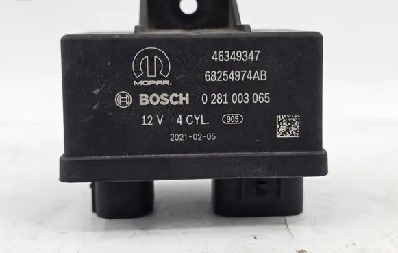 Jeep Compass Glow plug pre-heat relay 46349347 0281003065 68254974AB