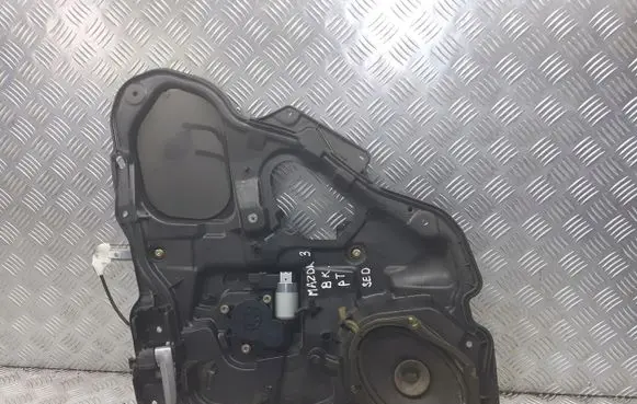 Mazda 3 I Rear door window regulator with motor GJ6A5958X