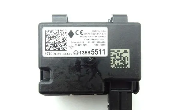 Opel Astra K Door central lock control unit/module 13595511