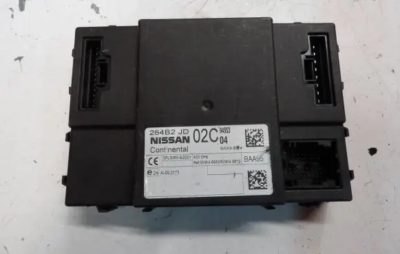 Nissan Qashqai Comfort/convenience module 284B2JD02C 5WK49374