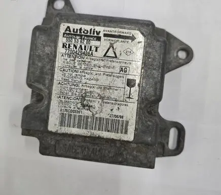 Renault Laguna I Airbag control unit/module 7700429436A 550536200 8175CD02261