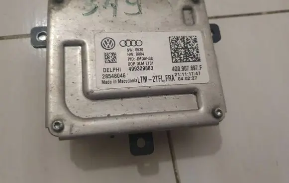 Audi A6 C7 Voltage converter/converter module 499329883 28548046 4G0907697F