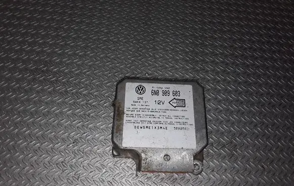 Volkswagen Sharan Airbag control unit/module 6N0909603 5WK4137