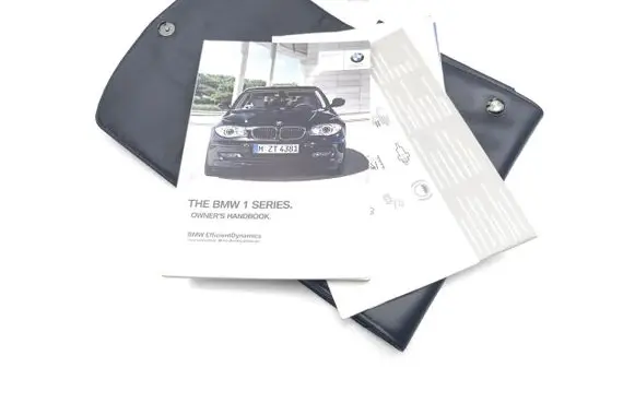 BMW 1 E81 E87 Owners service history hand book 