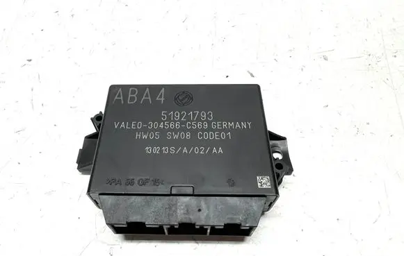 Fiat 500 Abarth Parking PDC control unit/module 51921793