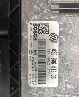 Skoda Superb B5 (3U) Engine control unit/module 03G906016GS 1039S14578 0281012552