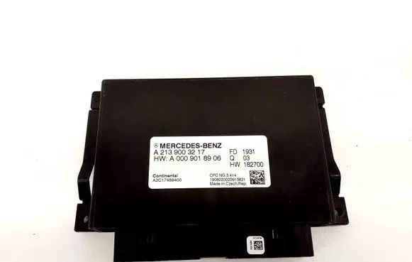 Mercedes-Benz C W205 Other devices A0009018906 A2139003217