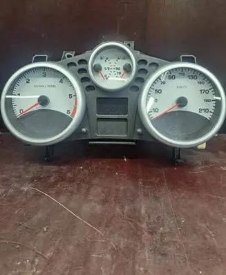 Peugeot 207 Speedometer (instrument cluster) A2C53190340 A2C53065547