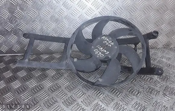 Electric radiator cooling fan