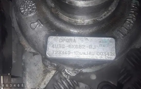 Citroen C6 Turbo 4U3Q6K682AJ