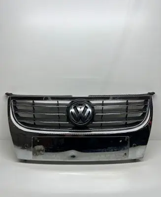 Volkswagen Touran I Front bumper upper radiator grill 1T0853651GM
