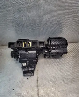 Interior heater climate box assembly