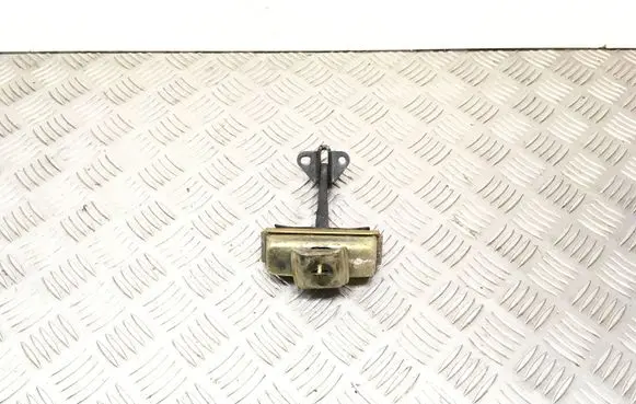 Front door check strap stopper