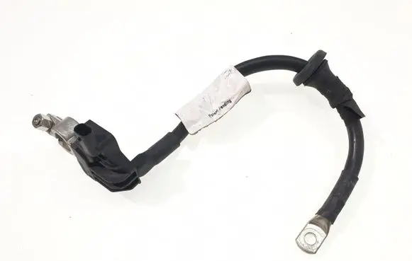 Volkswagen Touareg II Negative earth cable (battery) 7P0915181A