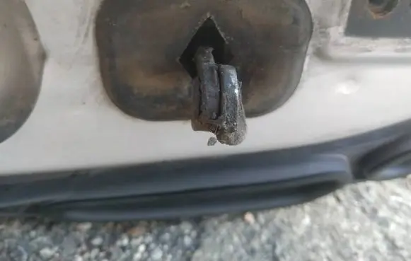 Renault Espace III Front door check strap stopper 