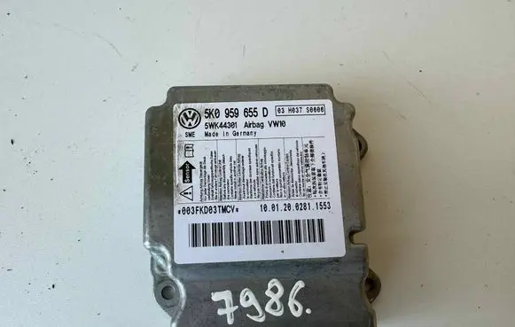Volkswagen Golf VI Airbag control unit/module 5K0959655D