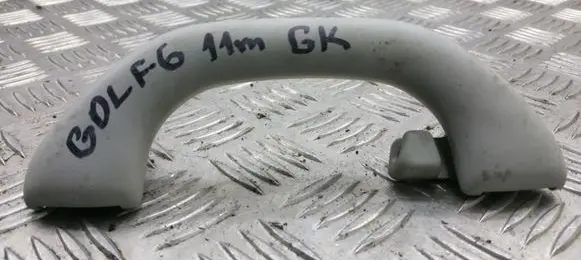 Volkswagen Golf VI Rear interior roof grab handle 1K0857607